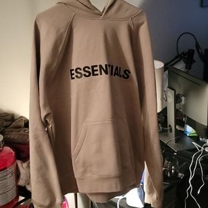 Khaki Brown Hoodie  - Brand New